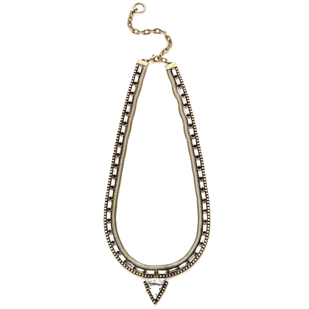 Lionette by Noa Sade Giza Brass Necklace.